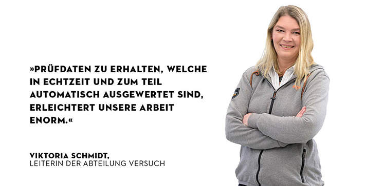 Viktoria Schmidt, Abteilungsleiterin Versuch STIHL Tirol GmbH