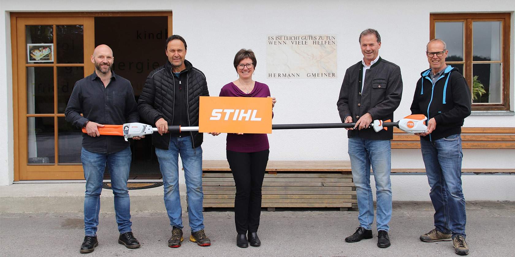 STIHL Tirol Sponsoring SOS Kinderdorf